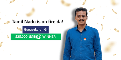 $25,000 Emirates Draw EASY6 Brings Life-Changing Moment for One Indian Family