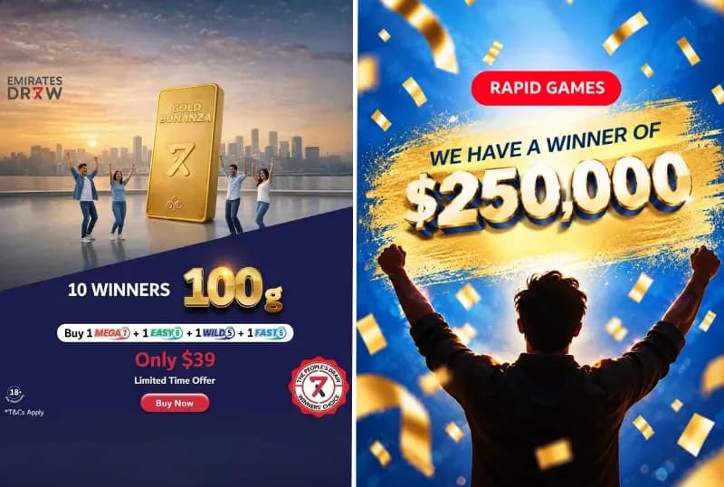 Emirates Draw Confirms Record $250,000 Rapid Games Win