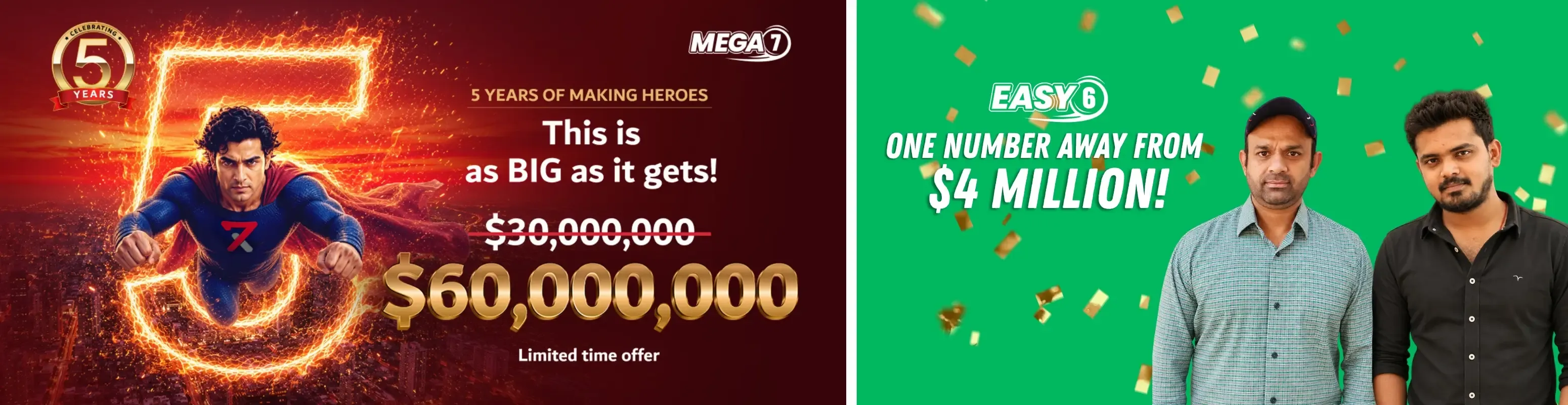 Emirates Draw: Two Winners, One Close $4 Million & $60 Million This Sunday