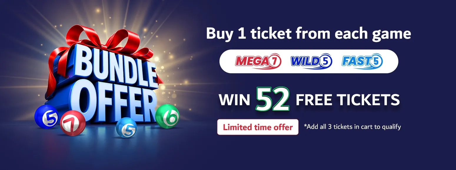 BUNDLE OFFER - WIN 52 FREE TICKETS