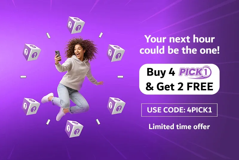 Buy 4 PICK1 and Get 2 Free