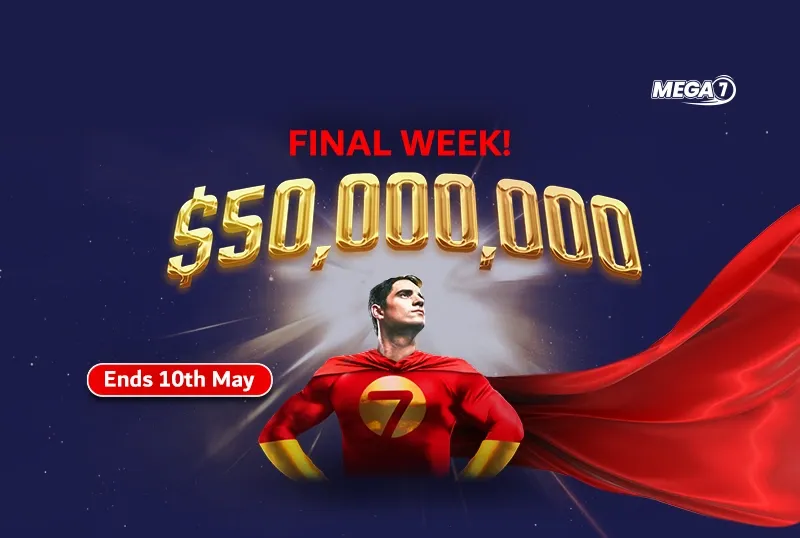 MEGA7 Rollover to USD 50 Million
