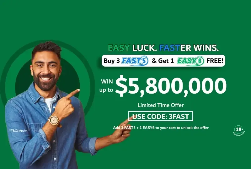 BUY 3 FAST5 GET 1 EASY6 FREE PROMO