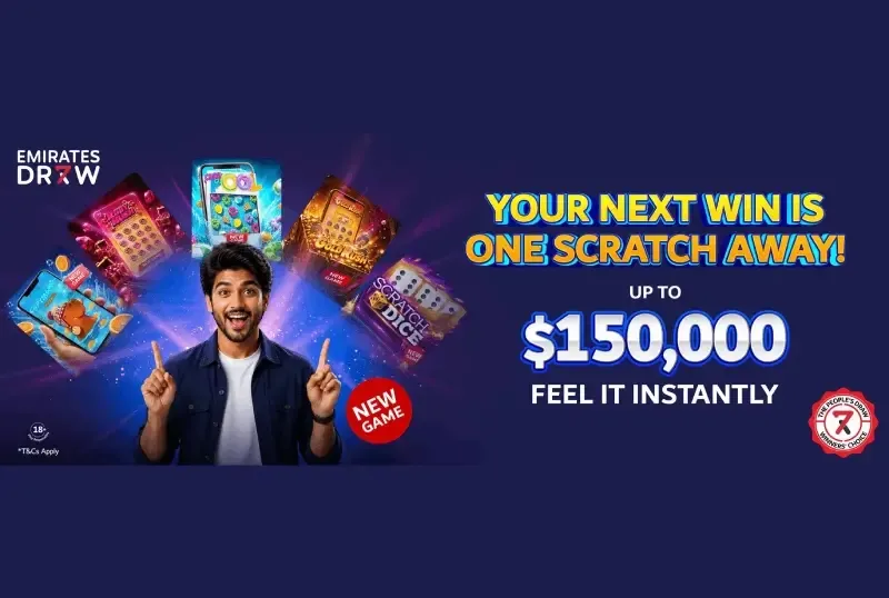 Good Things Come to Those Who Scratch with Emirates Draw