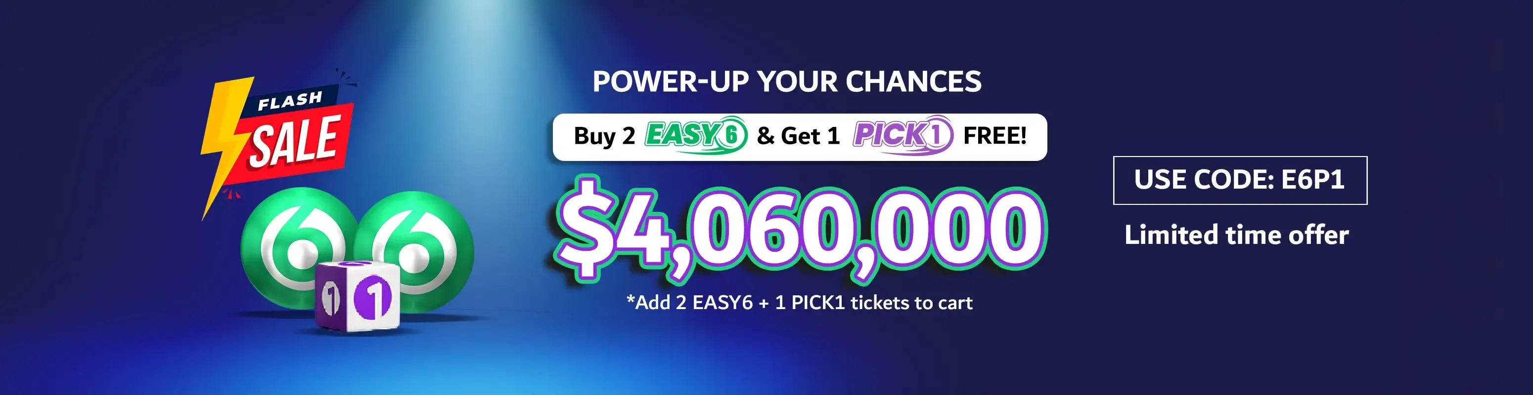 BUY 2 EASY6 GET 1 PICK1 FREE PROMO