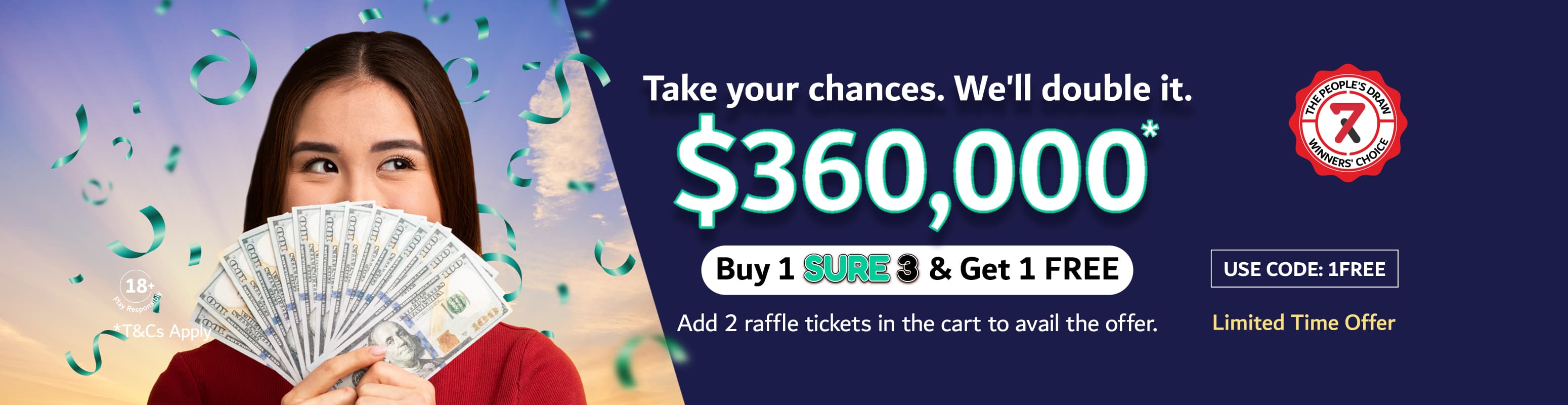 BUY 1 SURE3 GET 1 FREE PROMO