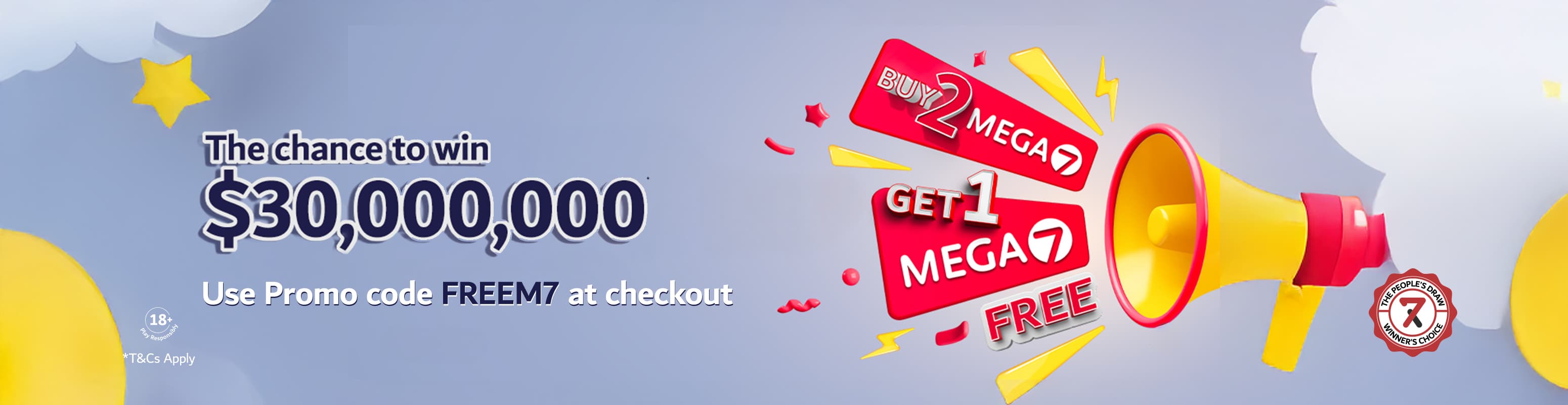 BUY 2 MEGA7 + 1 FREE